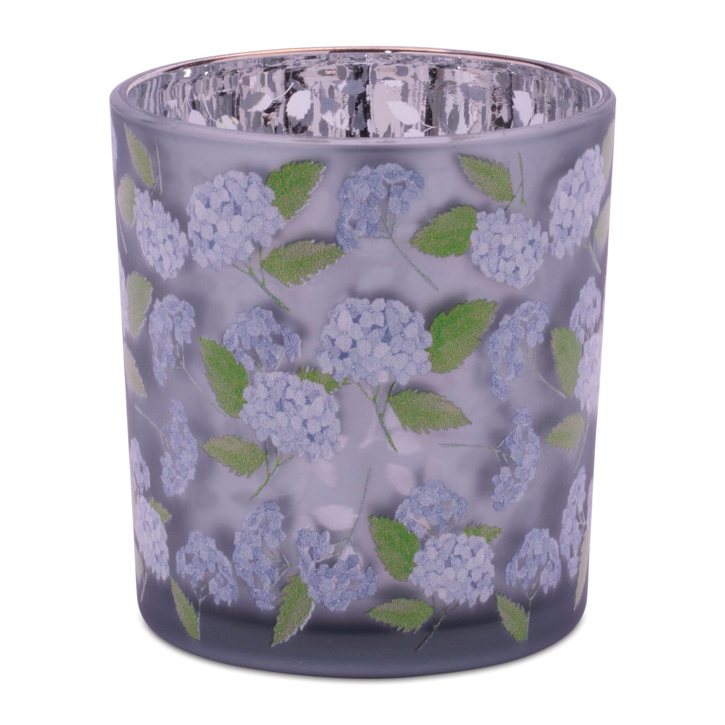 Frosted Hydrangea Print Votive Holder (Set of 3) alternate view 3