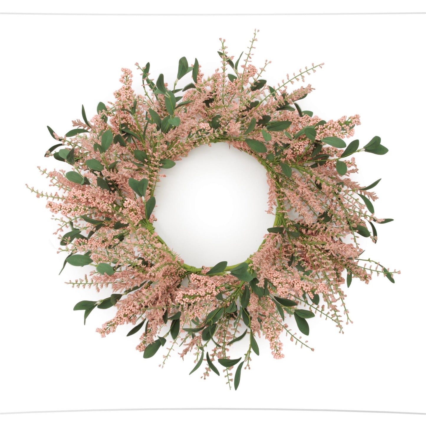 Lavender Floral Wreath 24 "D