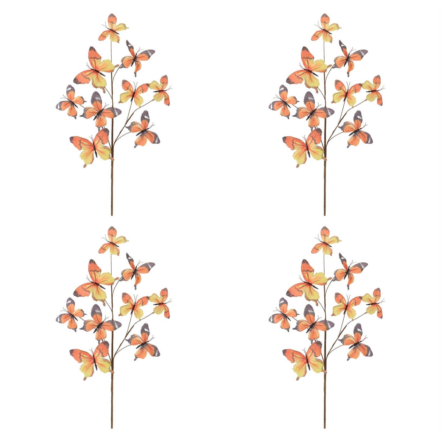 Decorative Butterfly Spray (Set of 4) alternate view 4