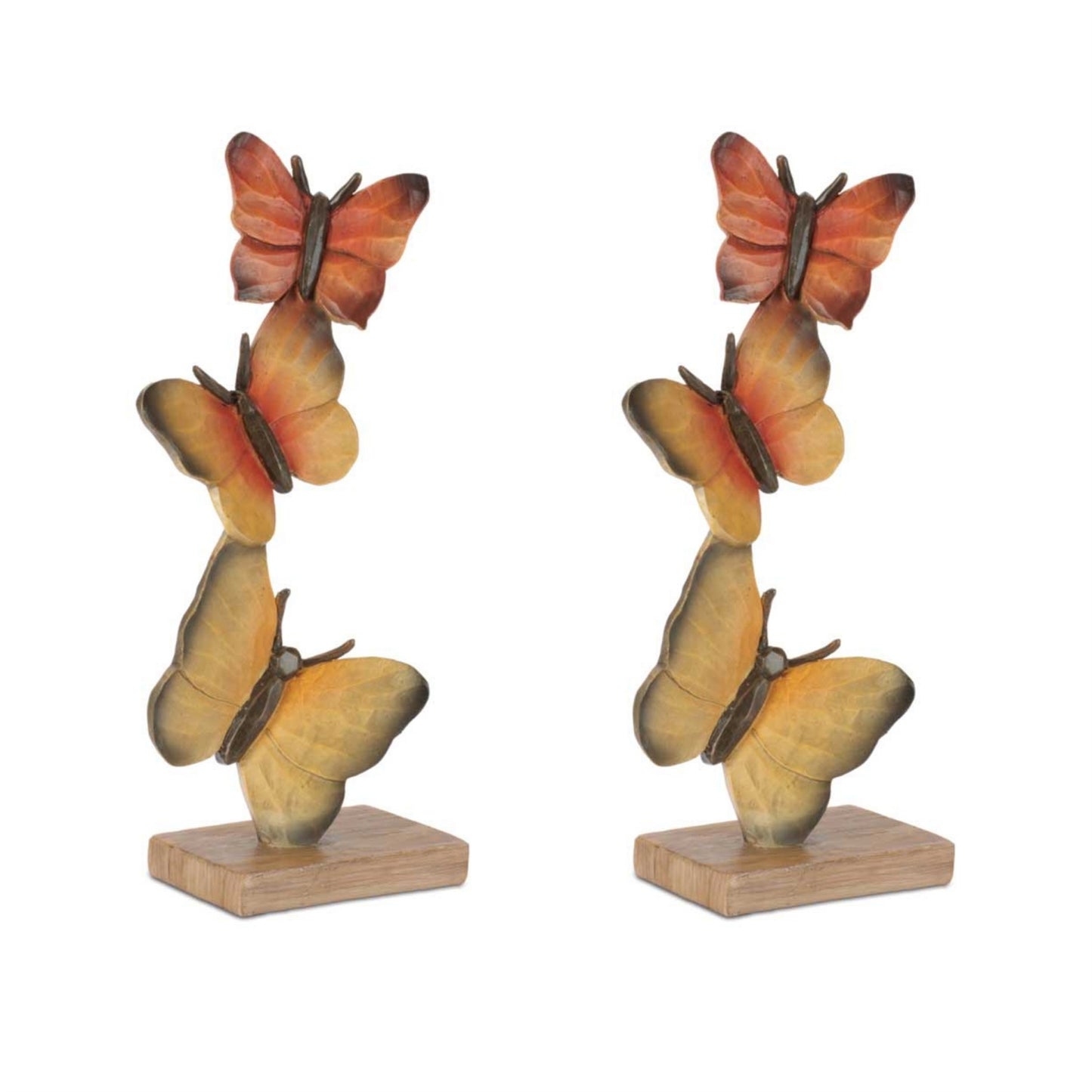 Amber Gradient Butterfly Stack (Set of 2) alternate view 3
