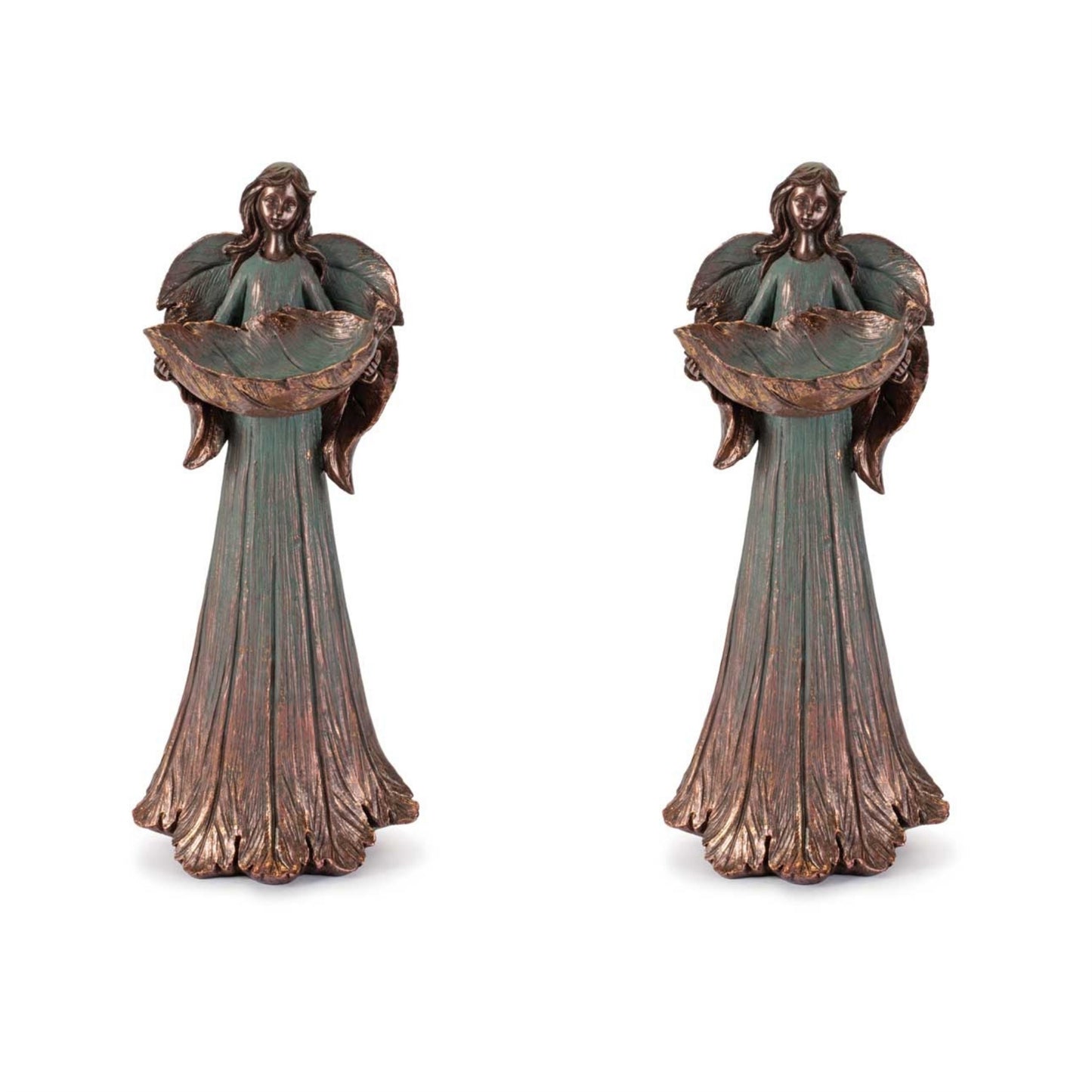 Angel Holding Leaf Bowl (Set of 2) alternate view 3
