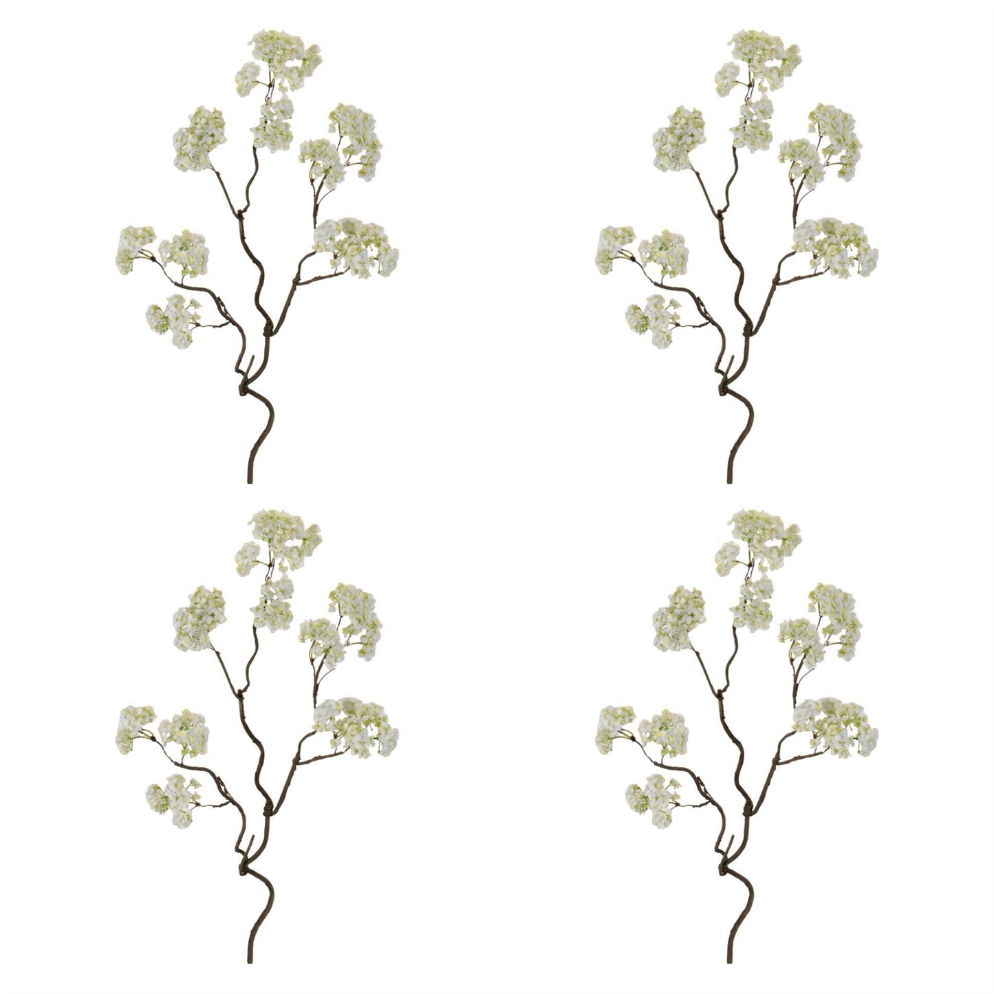 Blue Floral Twig Stem (Set of 4) alternate view 4