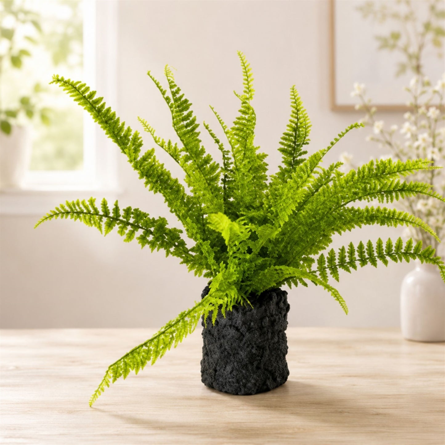 Fern Plant with Mossy Base 24"H alternate view 3