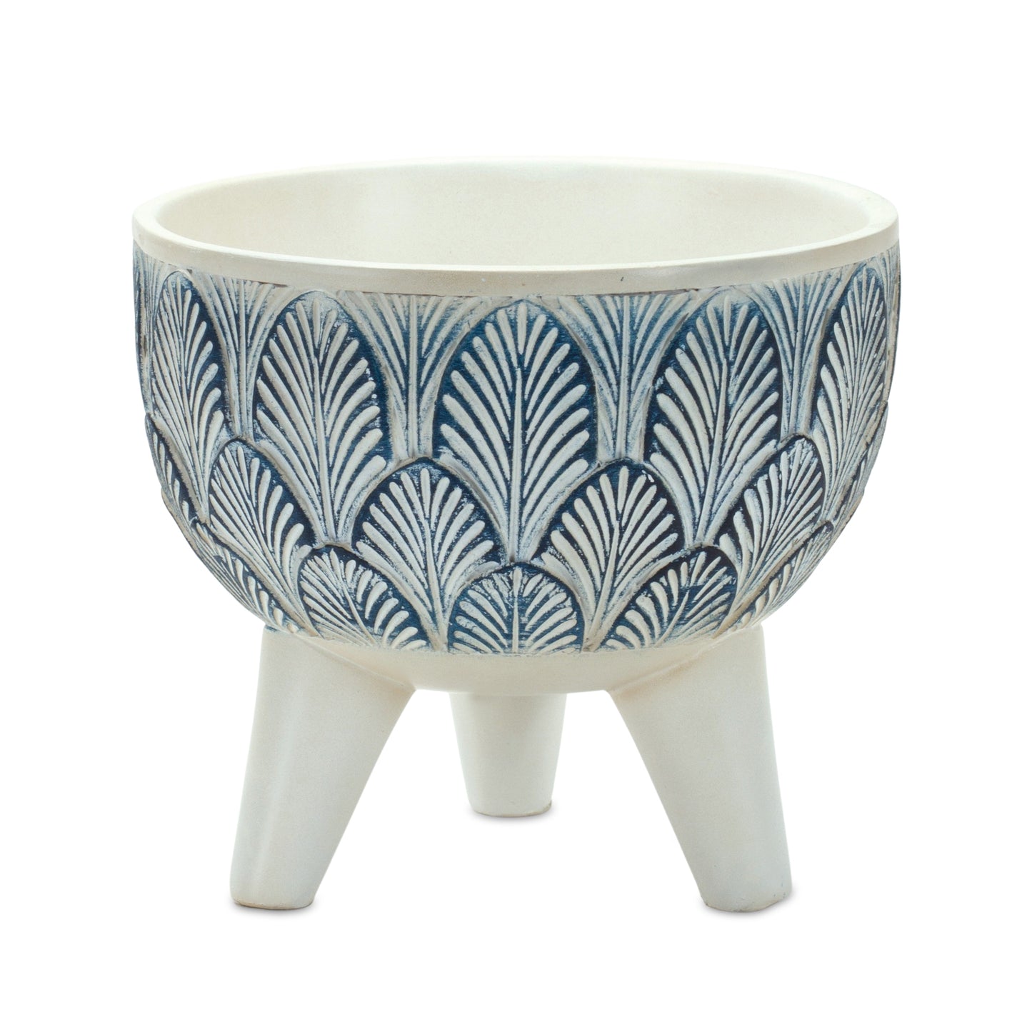 Geometric Leaf Planter with Legs (Set of 2) alternate view 3