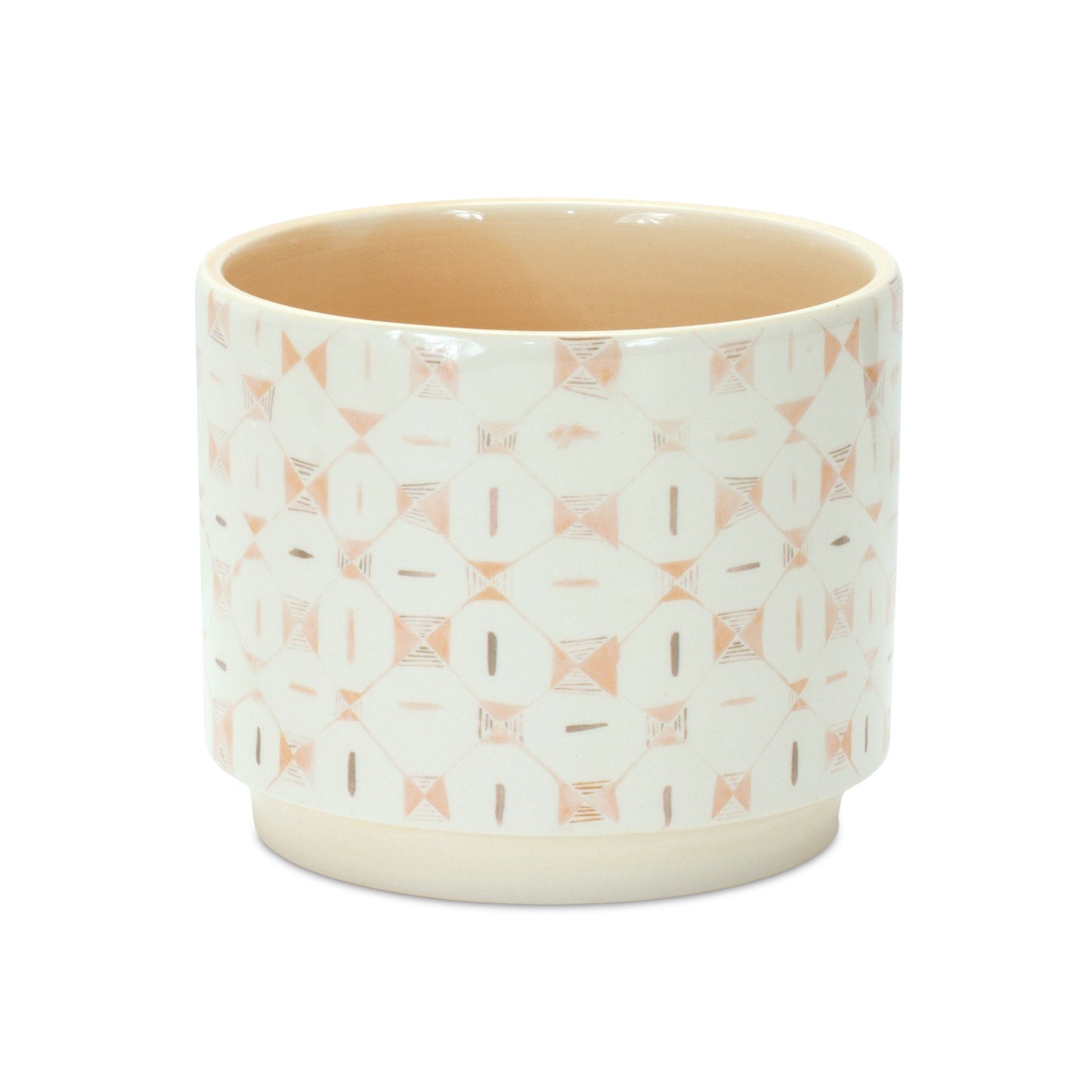 Blush Patterned Stacking Pot (Set of 3) alternate view 4