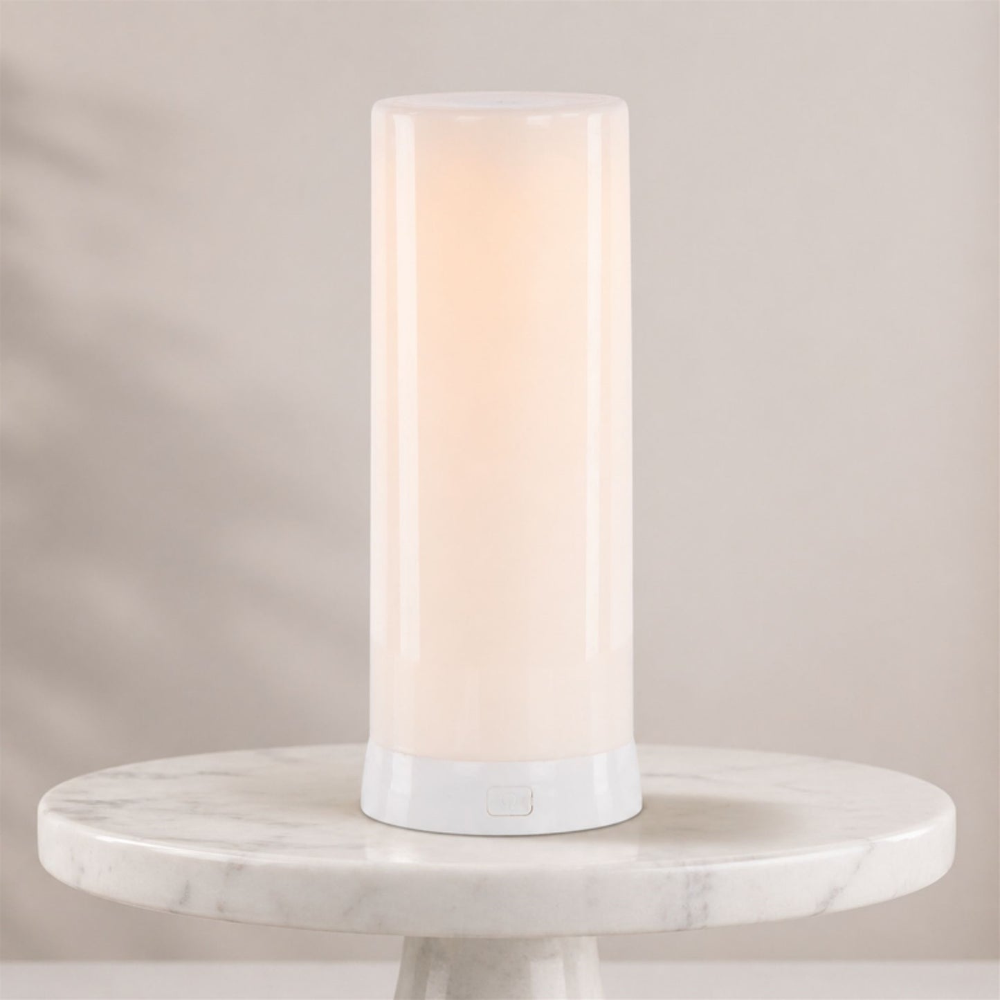 LED FIA Flame Designer Candle with White Hue 7.5"H alternate view 3