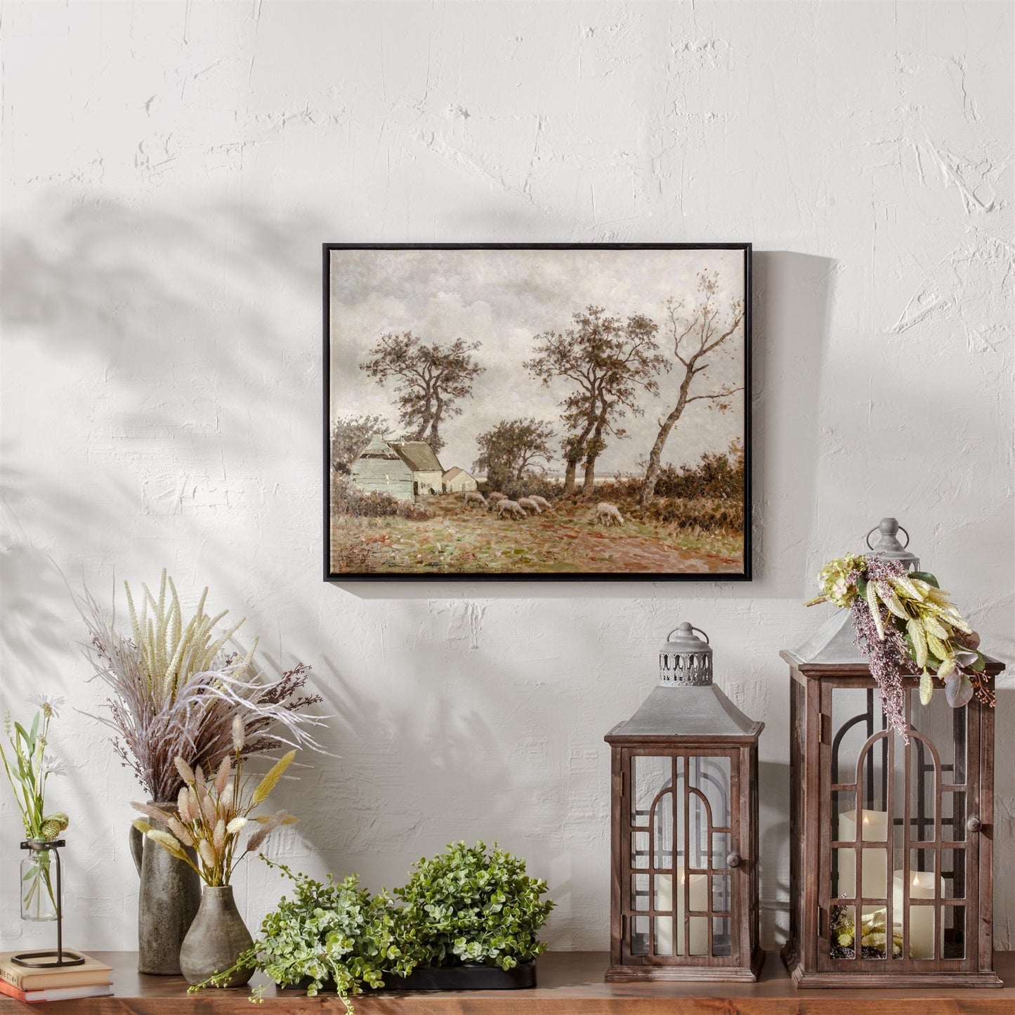 Framed Farm Canvas Wall Art 28"L alternate view 3