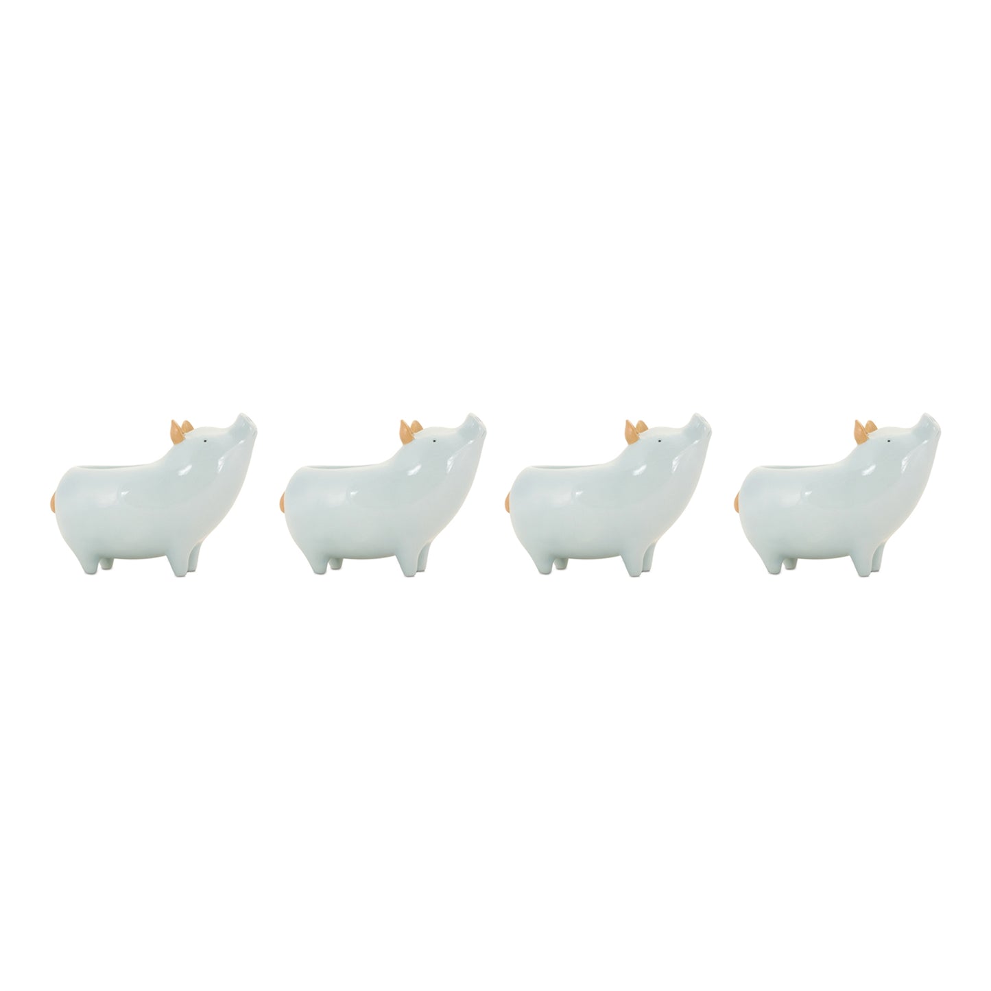 Chic Pig Planter (Set of 4) alternate view 3