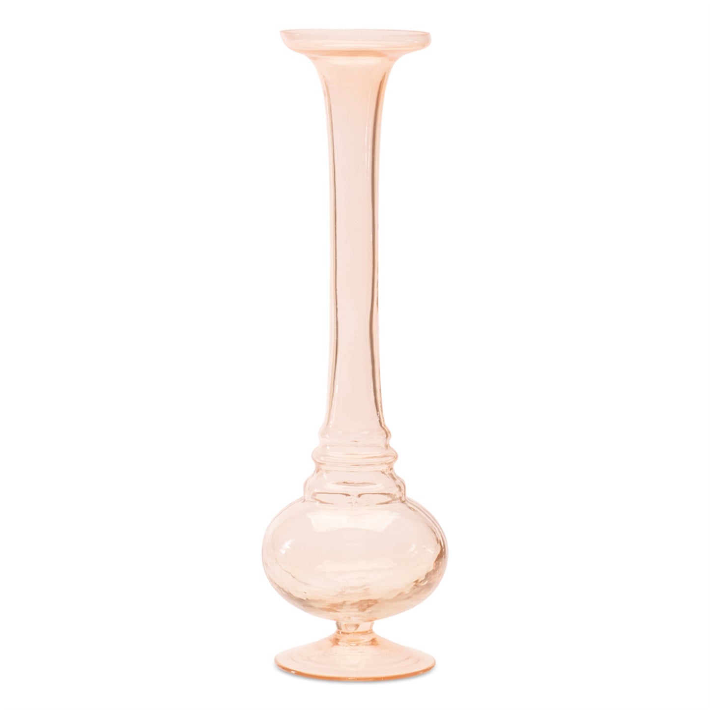 Pink Glass Stem Vase (Set of 2) alternate view 2