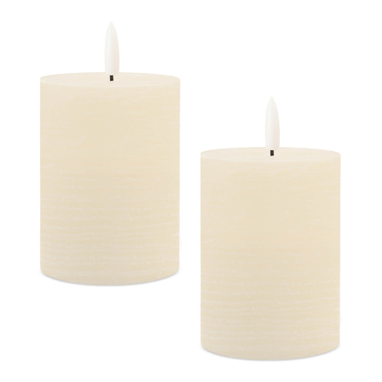 FIA Wick Ivory Pillar Candle (Set of 2) alternate view 4