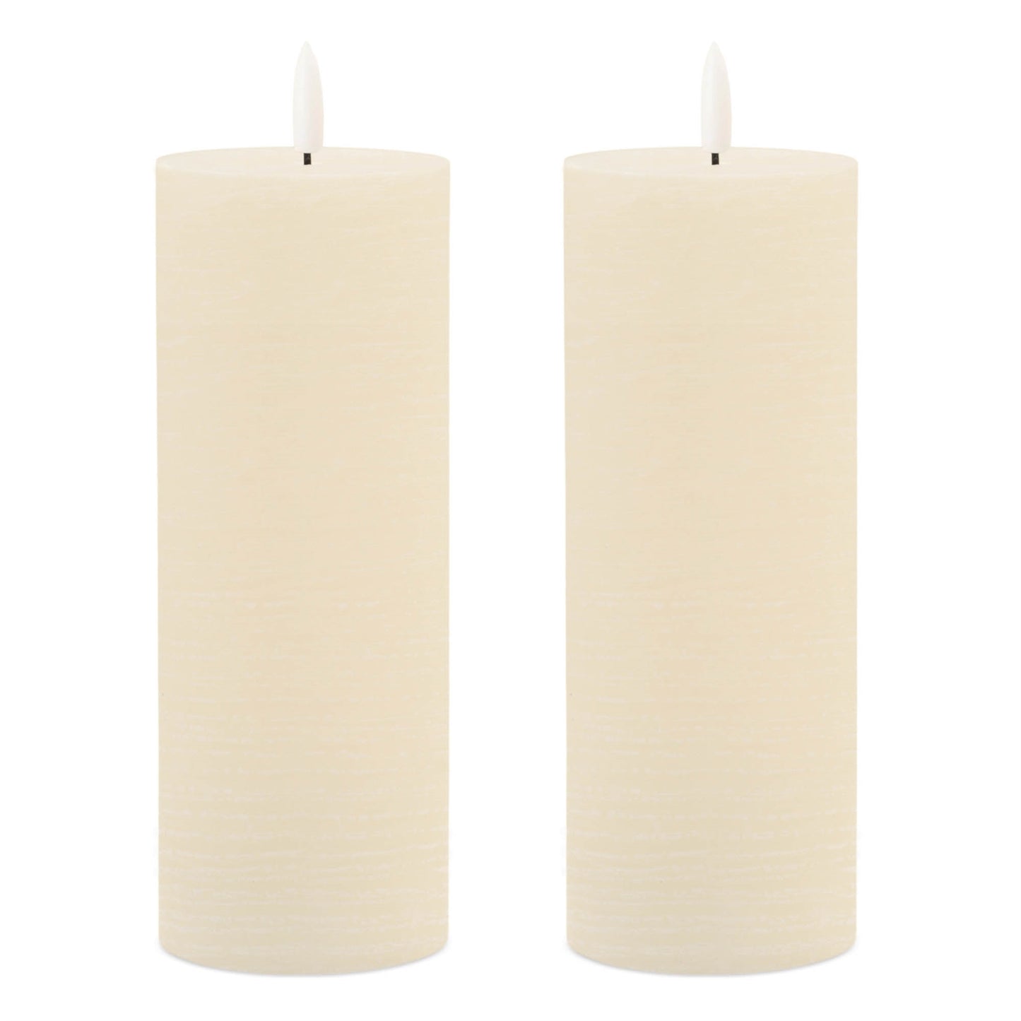 FIA Wick Ivory Pillar Candle (Set of 2) alternate view 4