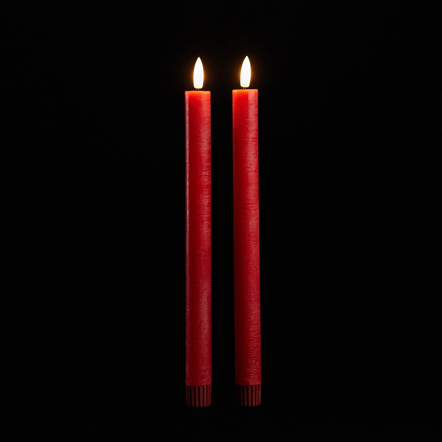 FIA Wick Red Taper Candle (Set of 2) alternate view 3