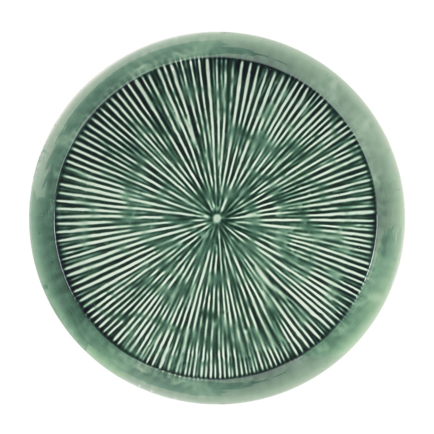 Round Etched Metal Tray 13.5"D alternate view 2