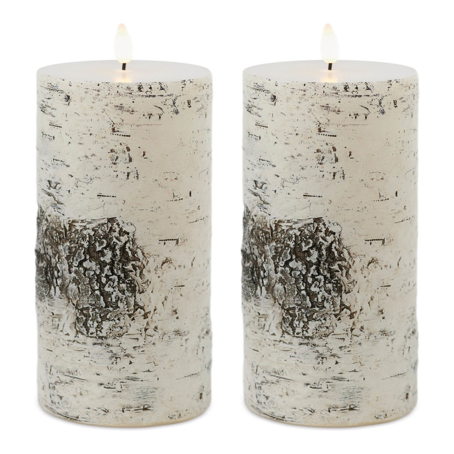 FIA Wick Birch Design Pillar Candle (Set of 2) alternate view 4