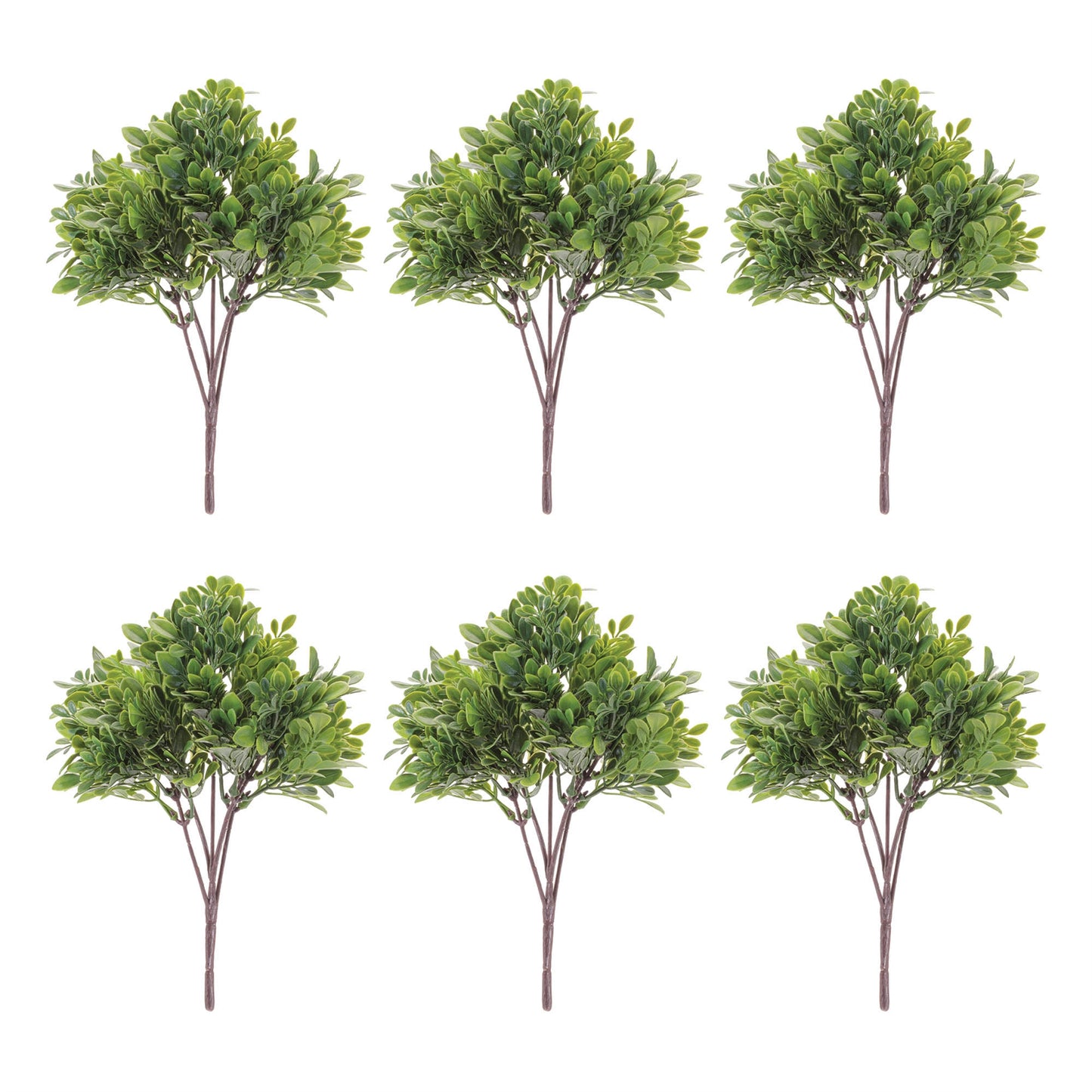 Boxwood Foliage Bush (Set of 6) alternate view 2