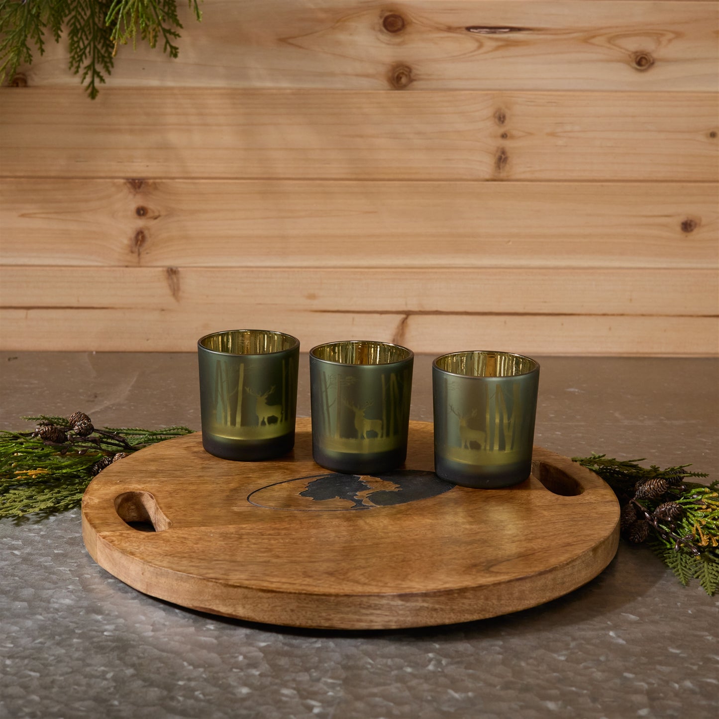 Mossy Oak Deer Votive (Set of 3) alternate view 3