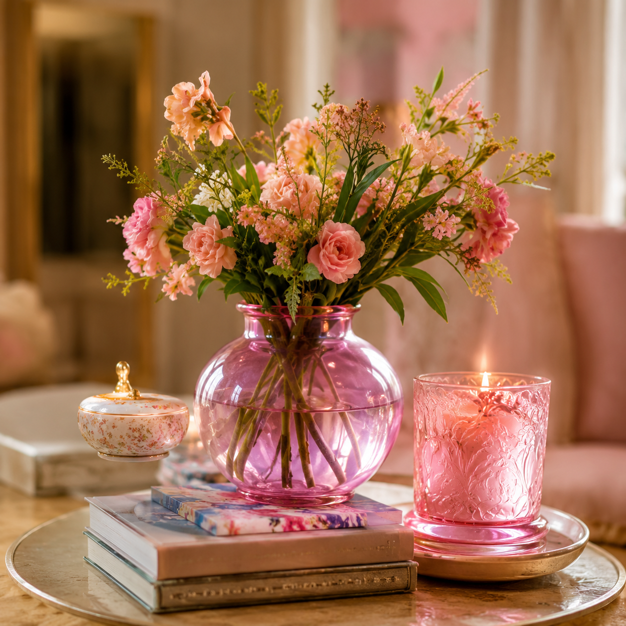 Decorative ceramic vase and home accents from Vine Street Mercantile