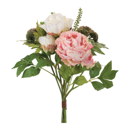 Mixed Peony Floral Bundle 11.5"H