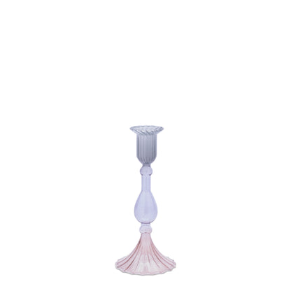 Multicolored Glass Taper Candle Holder (Set of 3) alternate view 5