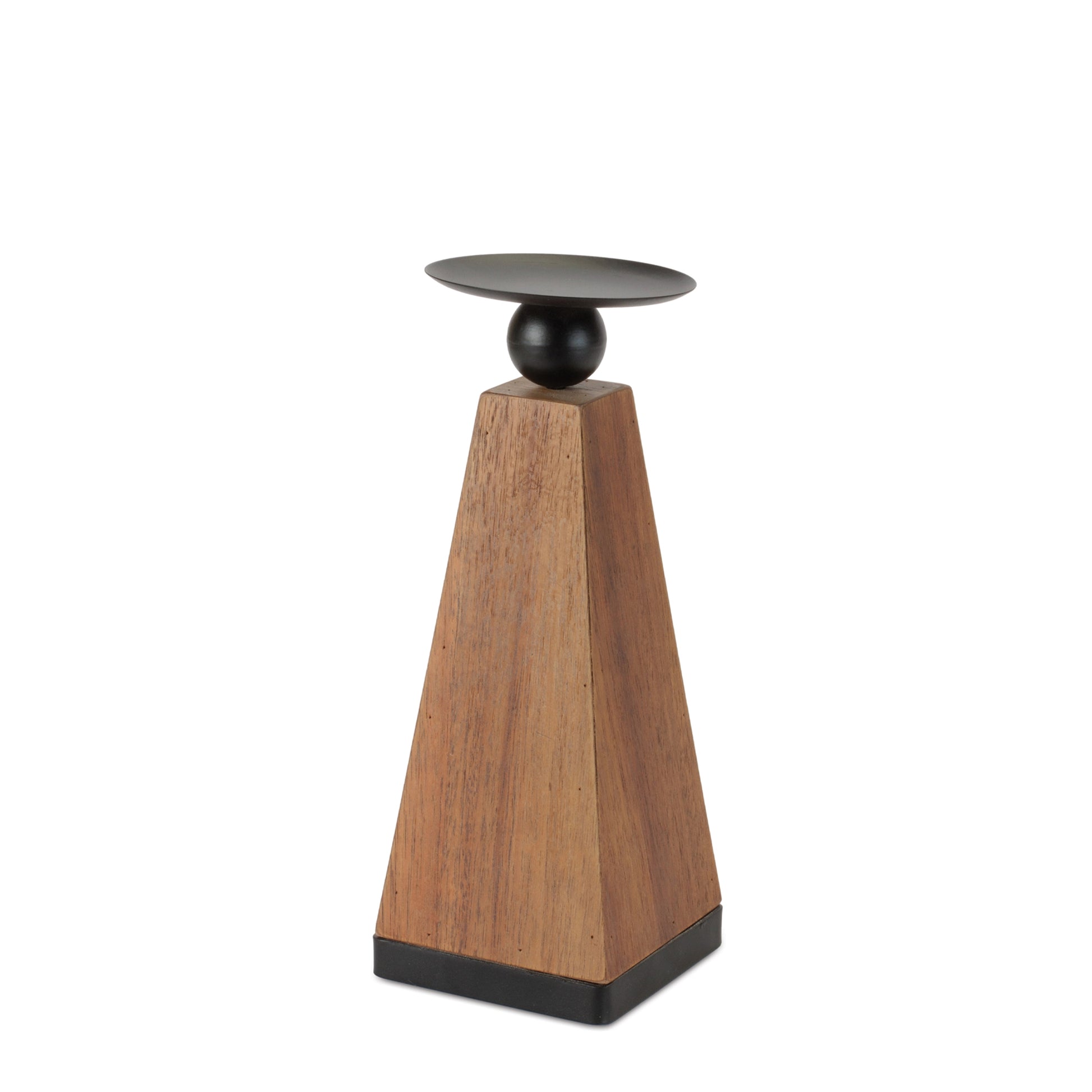 Tapered Wood Candle Holder (Set of 2) alternate view 4