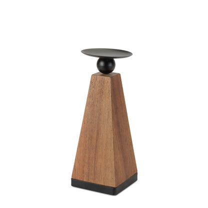 Tapered Wood Candle Holder (Set of 2) alternate view 4