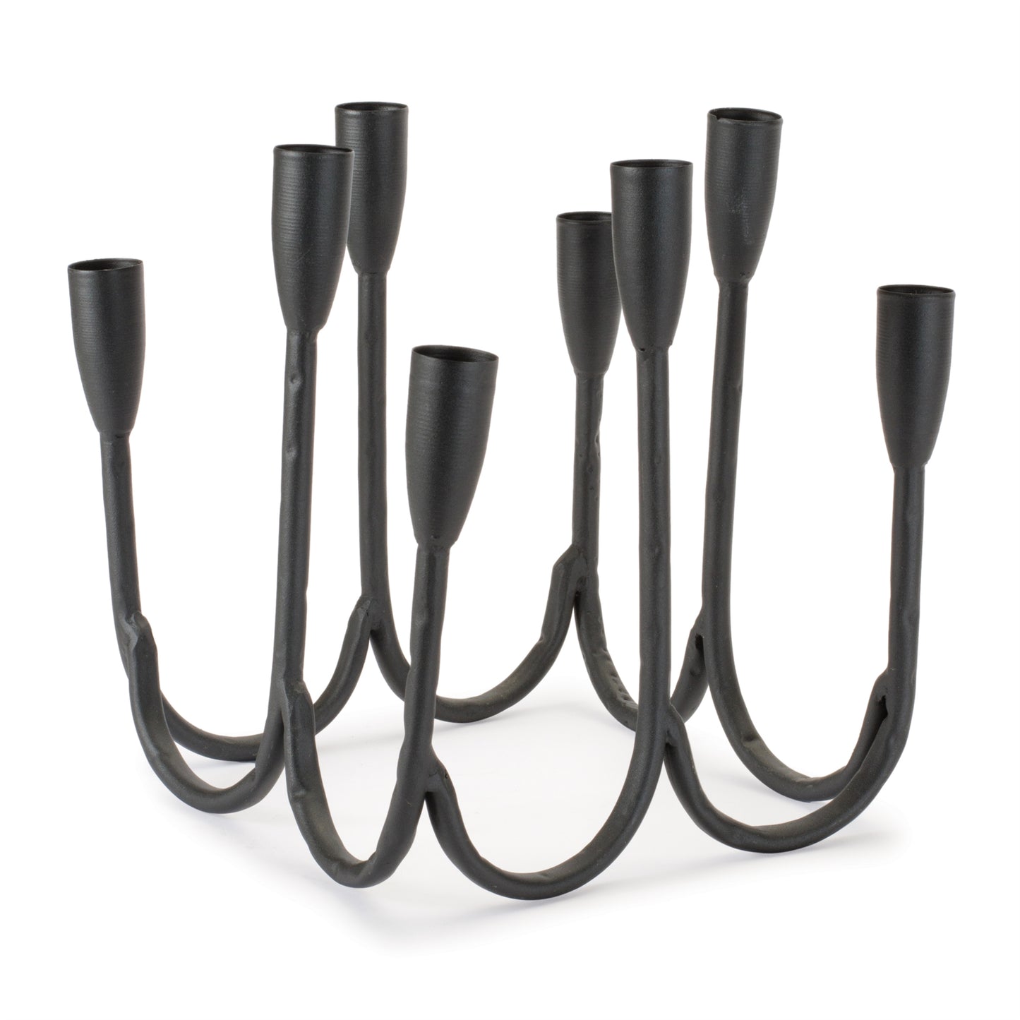 Modern Metal Tabletop Candelabra9"H