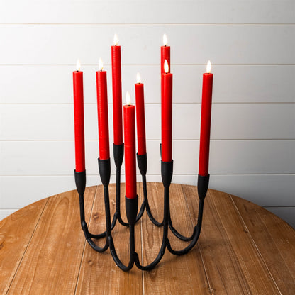 Modern Metal Tabletop Candelabra9"H alternate view 2