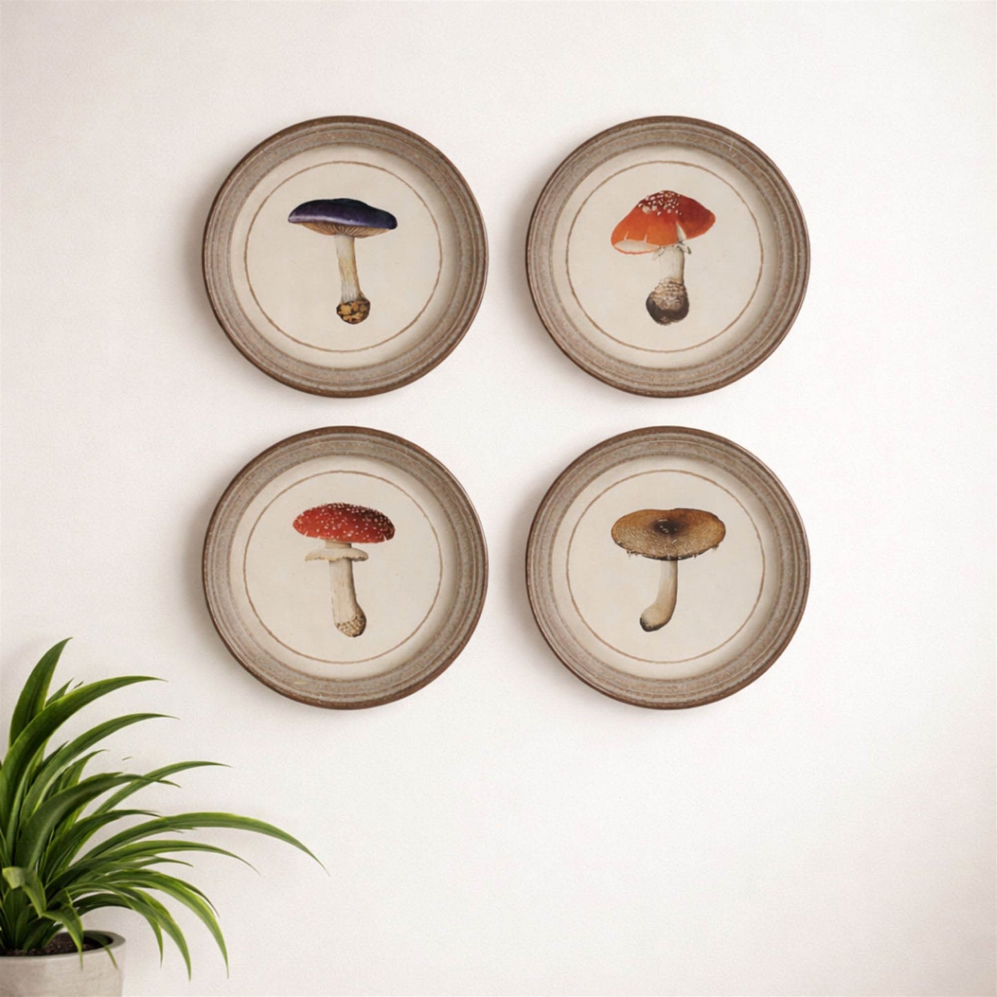 Framed Mushroom Print (Set of 4) alternate view 2