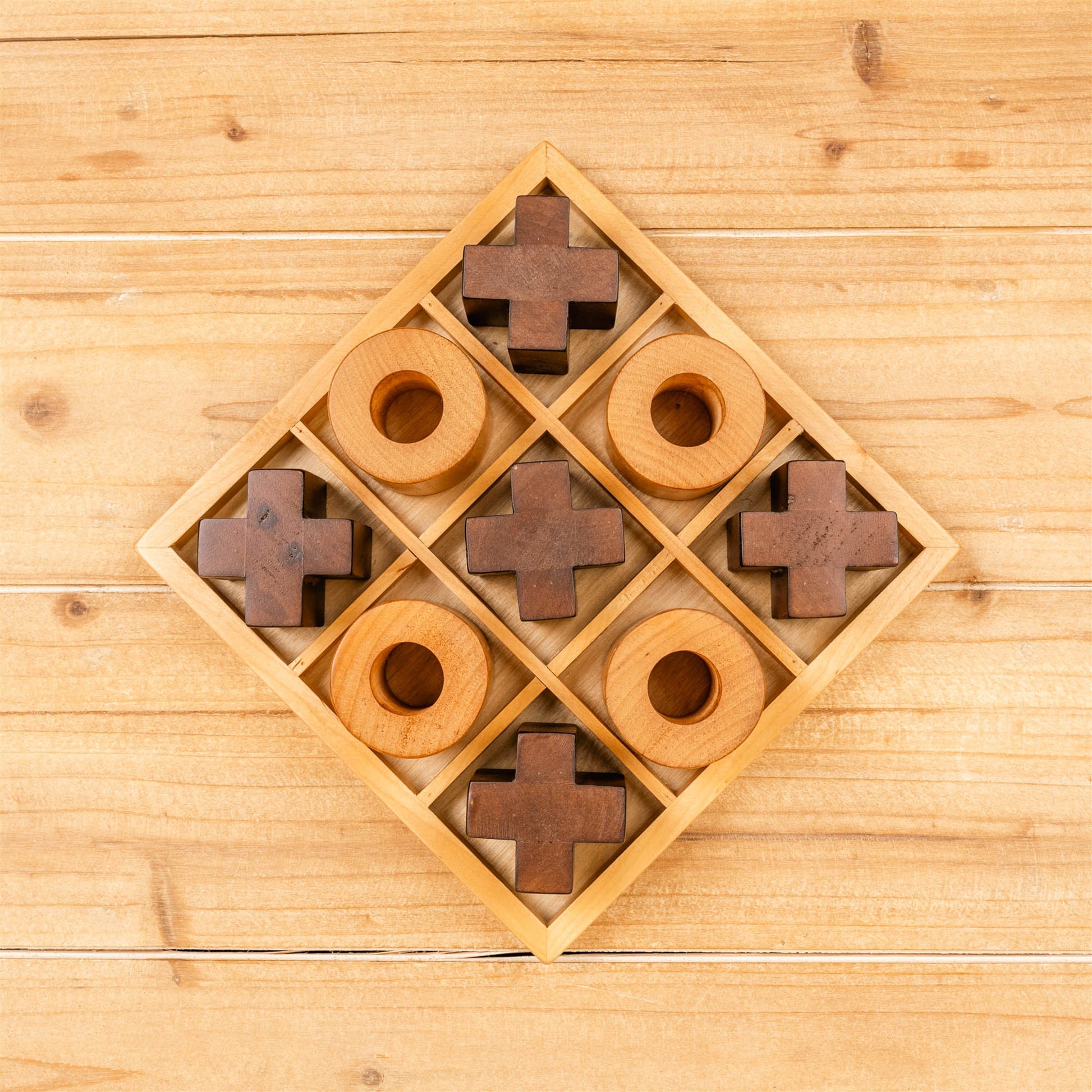 Tic Tac Toe Decor Set 8"SQ alternate view 4