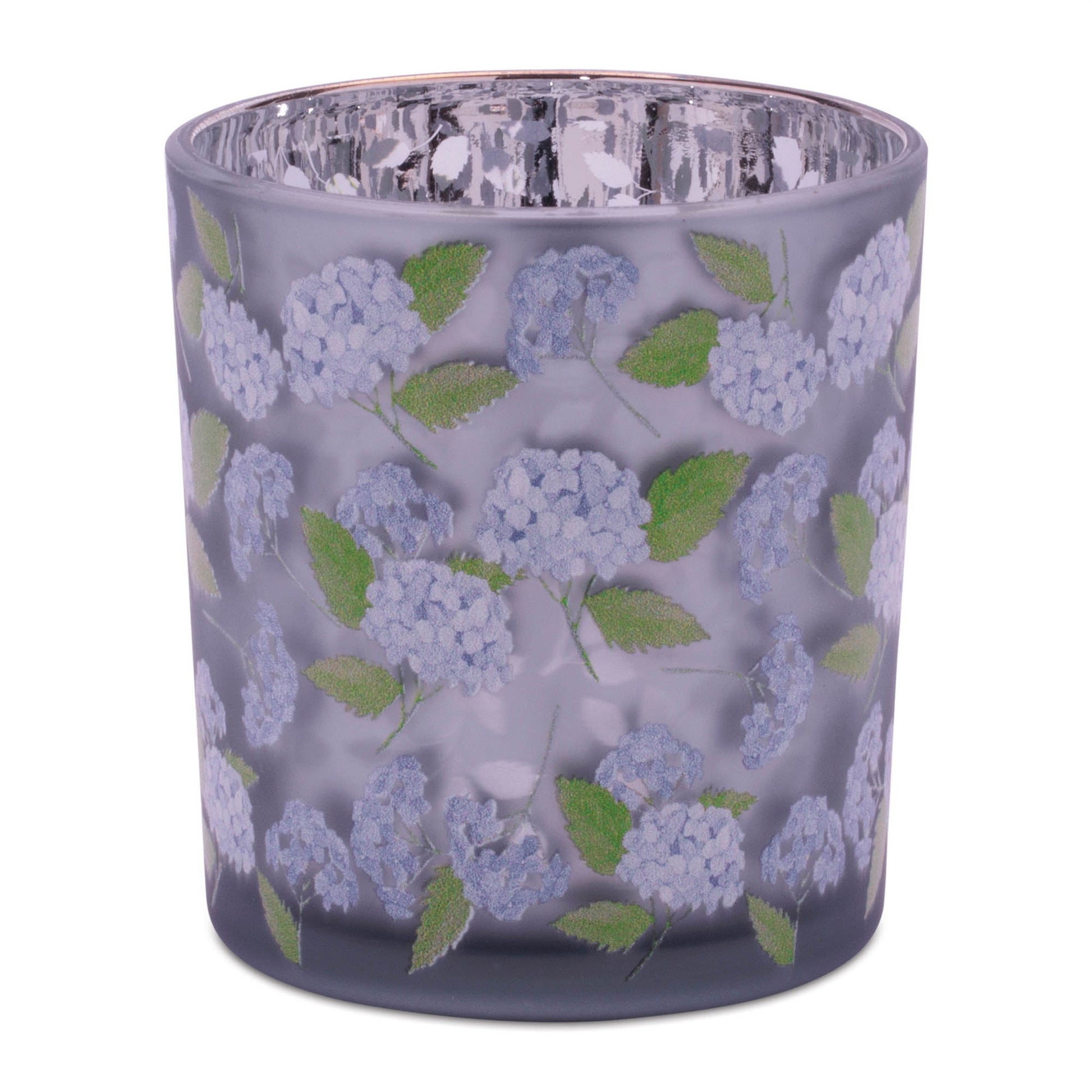 Frosted Hydrangea Print Votive Holder (Set of 3) alternate view 3