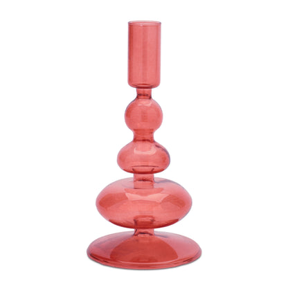 Multicolored Glass Taper Candle Holder (Set of 3) alternate view 3