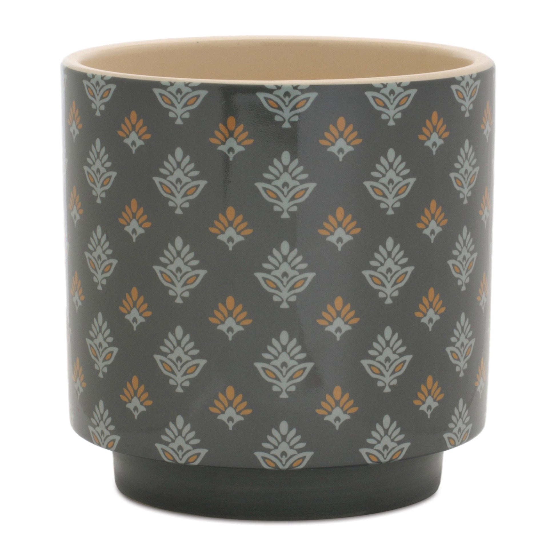 Mini Floral Pattern Planter (Set of 2) alternate view 3