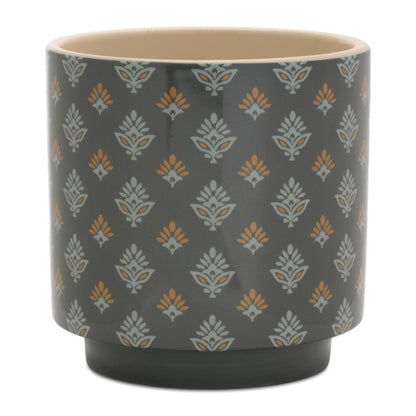 Mini Floral Pattern Planter (Set of 2) alternate view 3