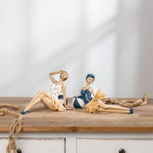 Retro Beach Babe Figurine (Set of 2) alternate view 2