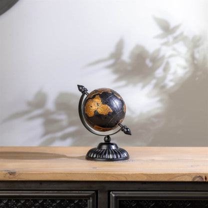 Modern Globe with Metal Base 7"H alternate view 2