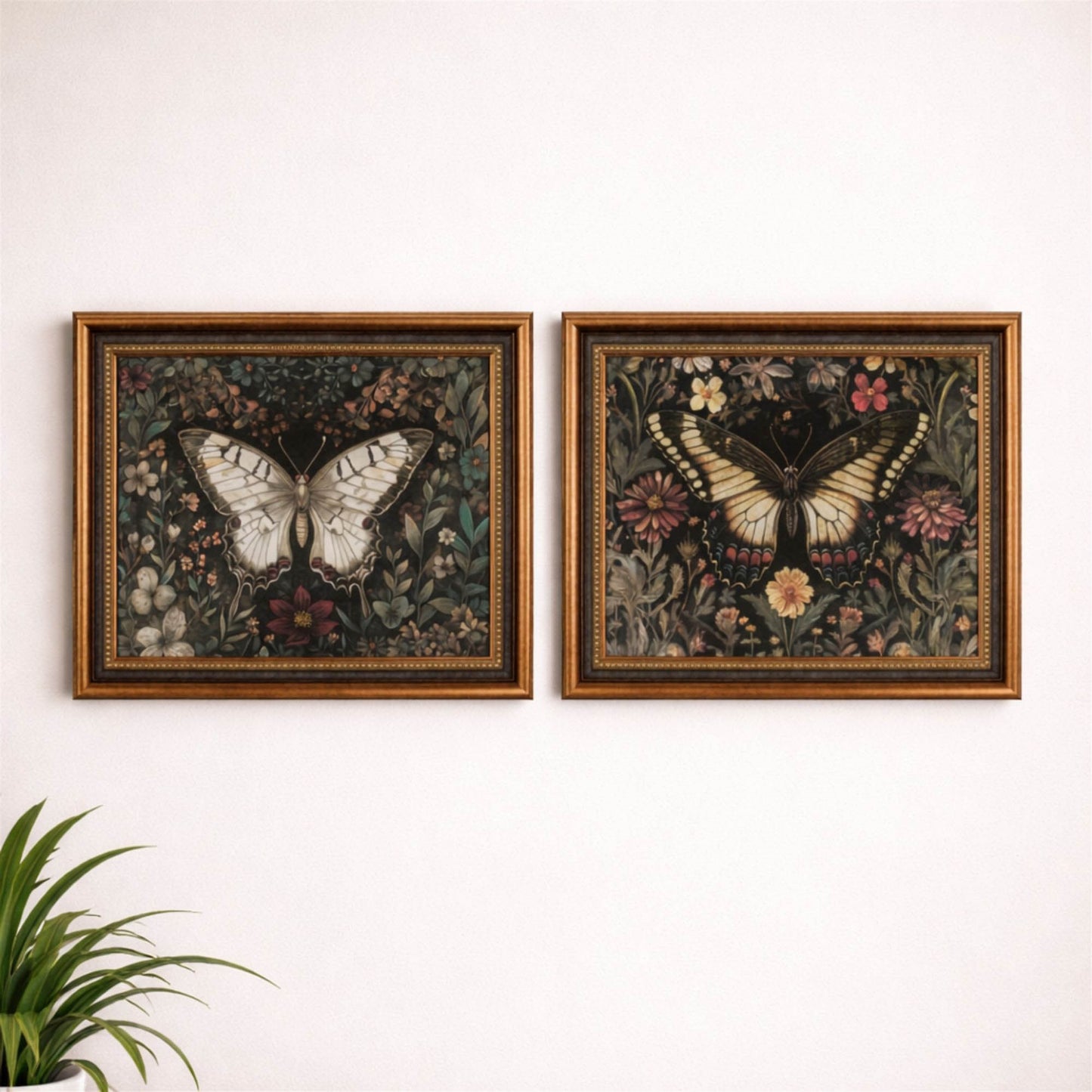 Framed Dark Academia Butterfly Print (Set of 2) alternate view 2