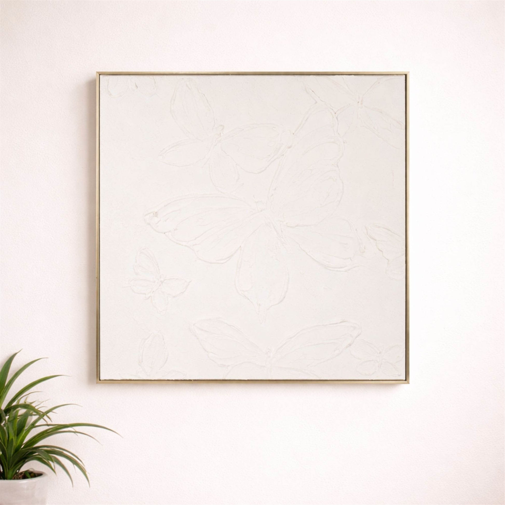 Canvas Butterfly Frame 24"SQ alternate view 2