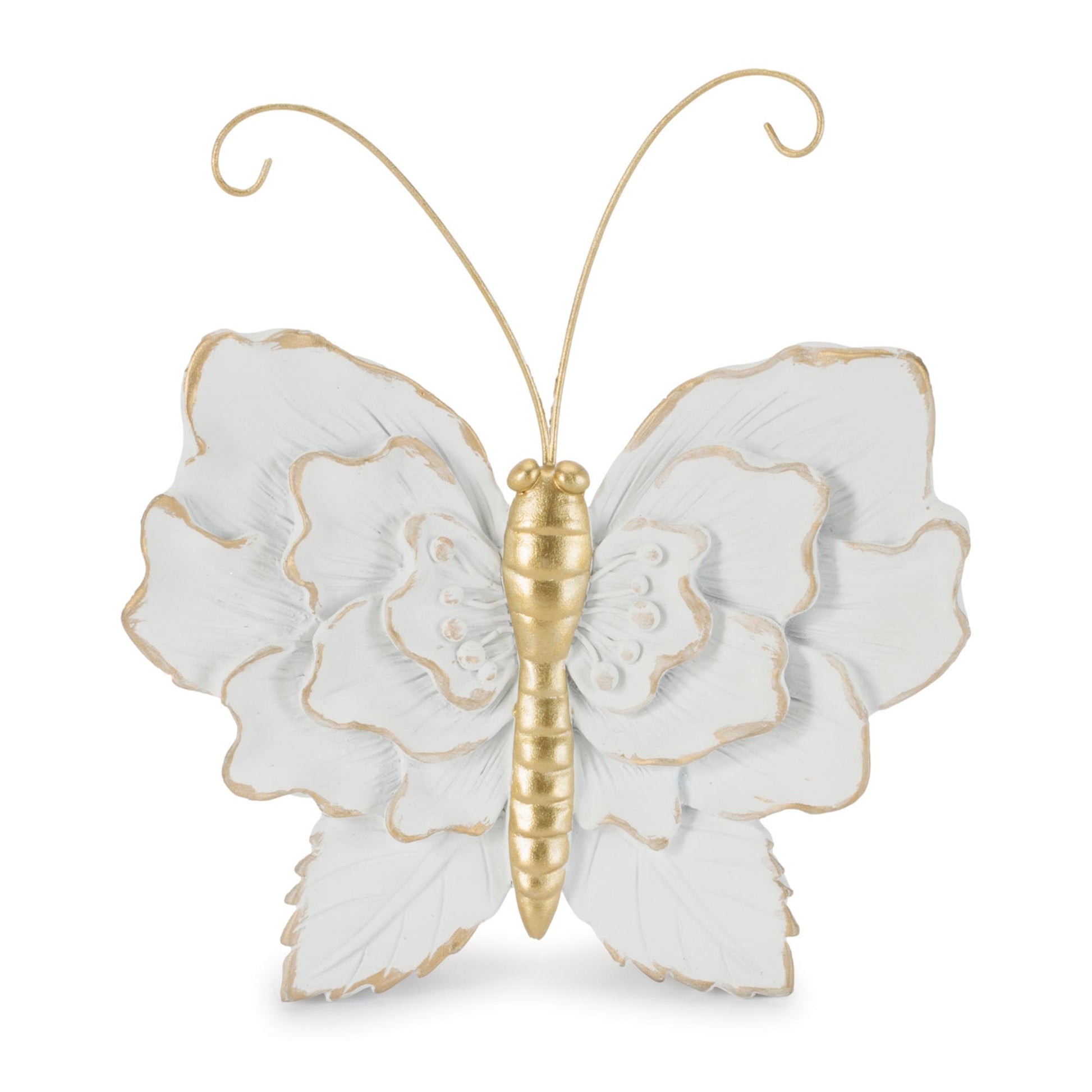 Floral Butterfly Shelf Sitter (Set of 2)