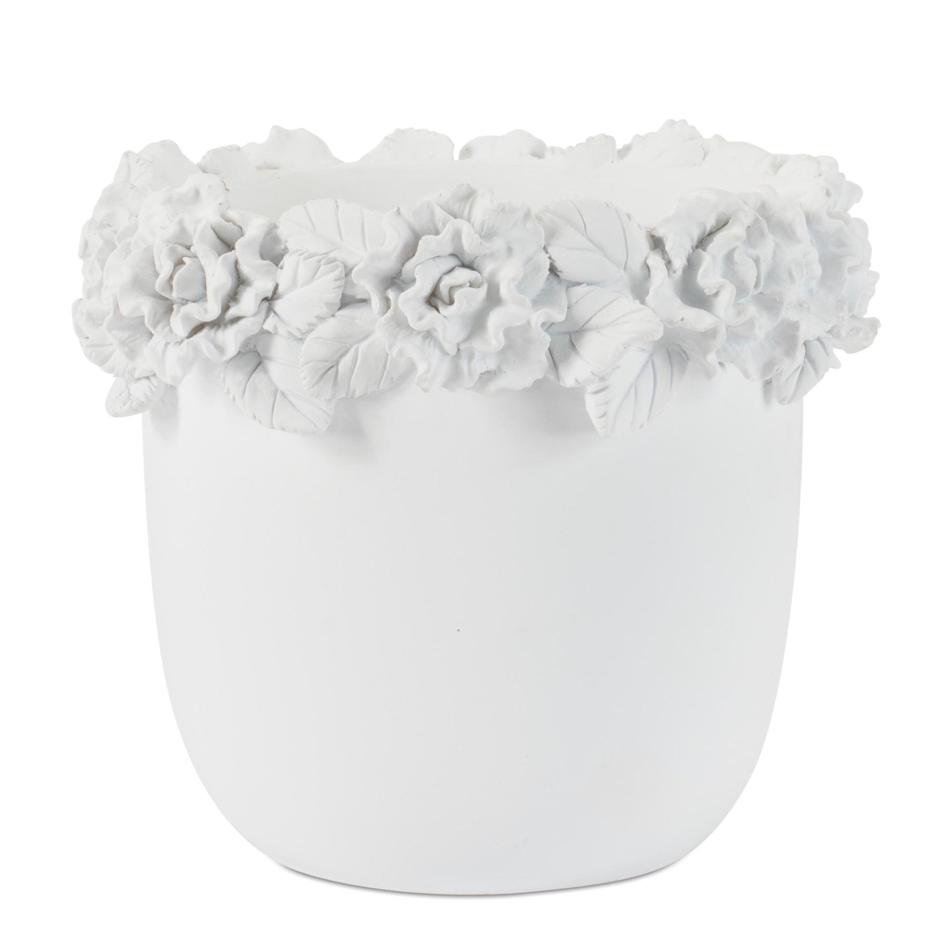 Decorative Floral Sculpted Container