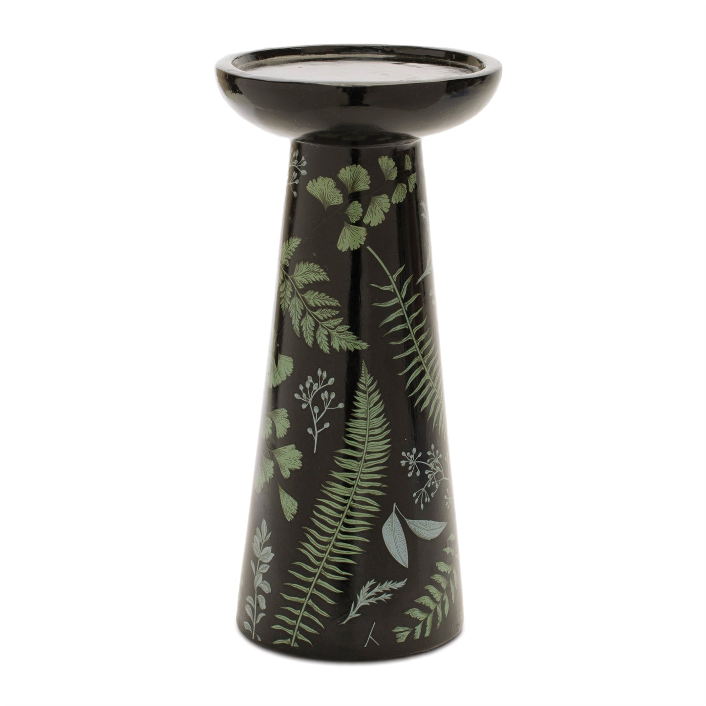 Ceramic Botanical Print Candle Holders (Set of 2) alternate view 3