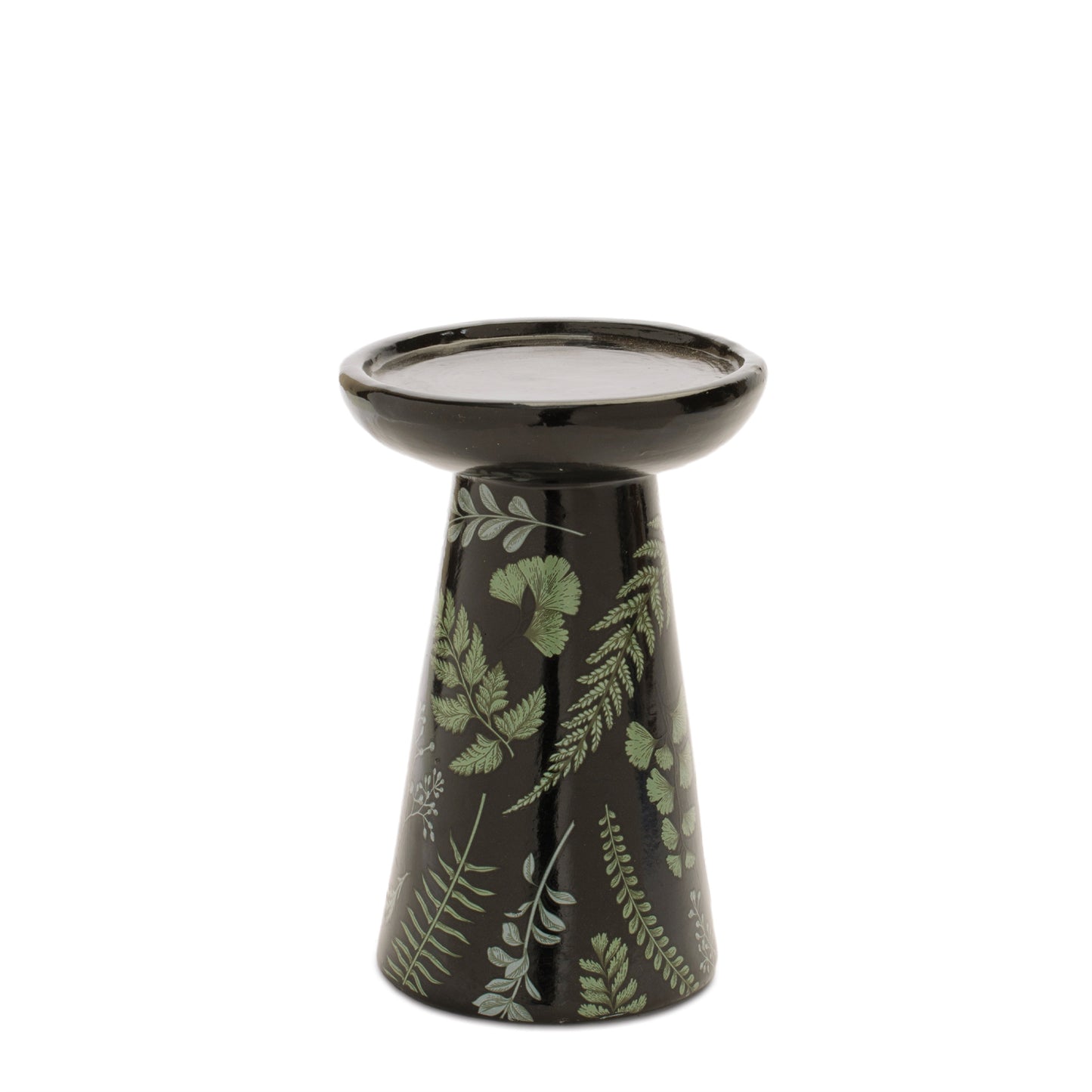 Ceramic Botanical Print Candle Holders (Set of 2) alternate view 4