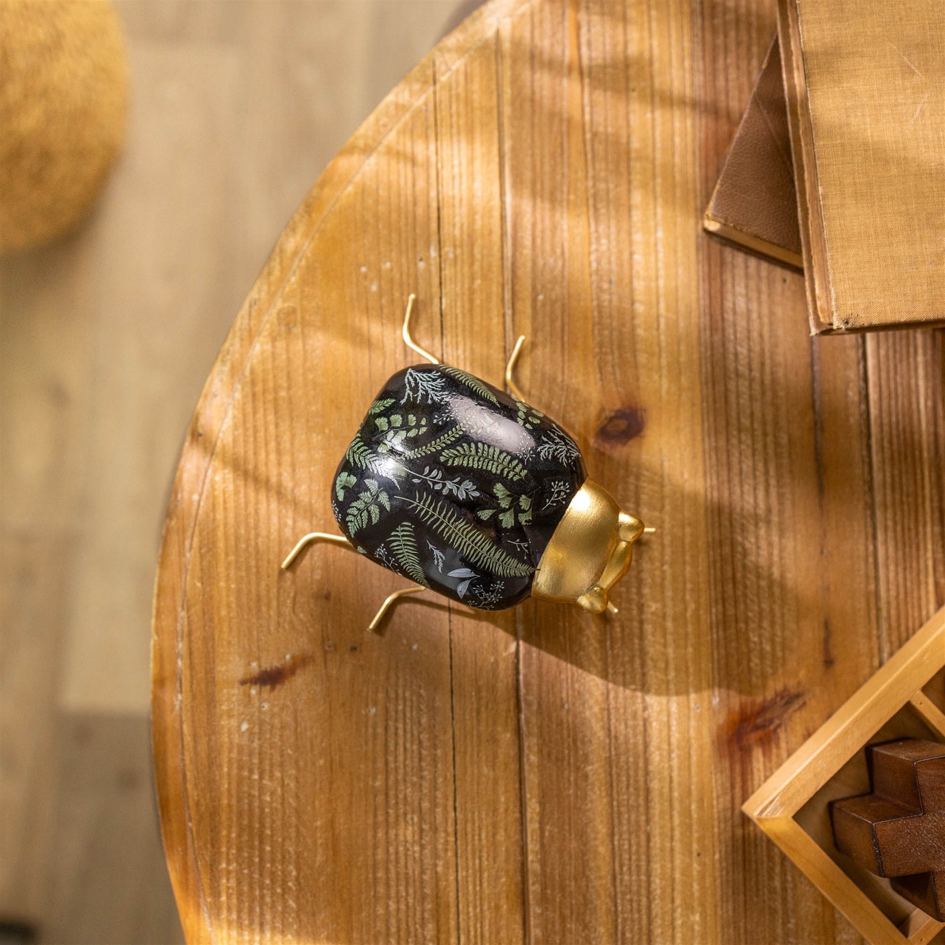 Ceramic Insect with Fern Print (Set of 2) alternate view 2
