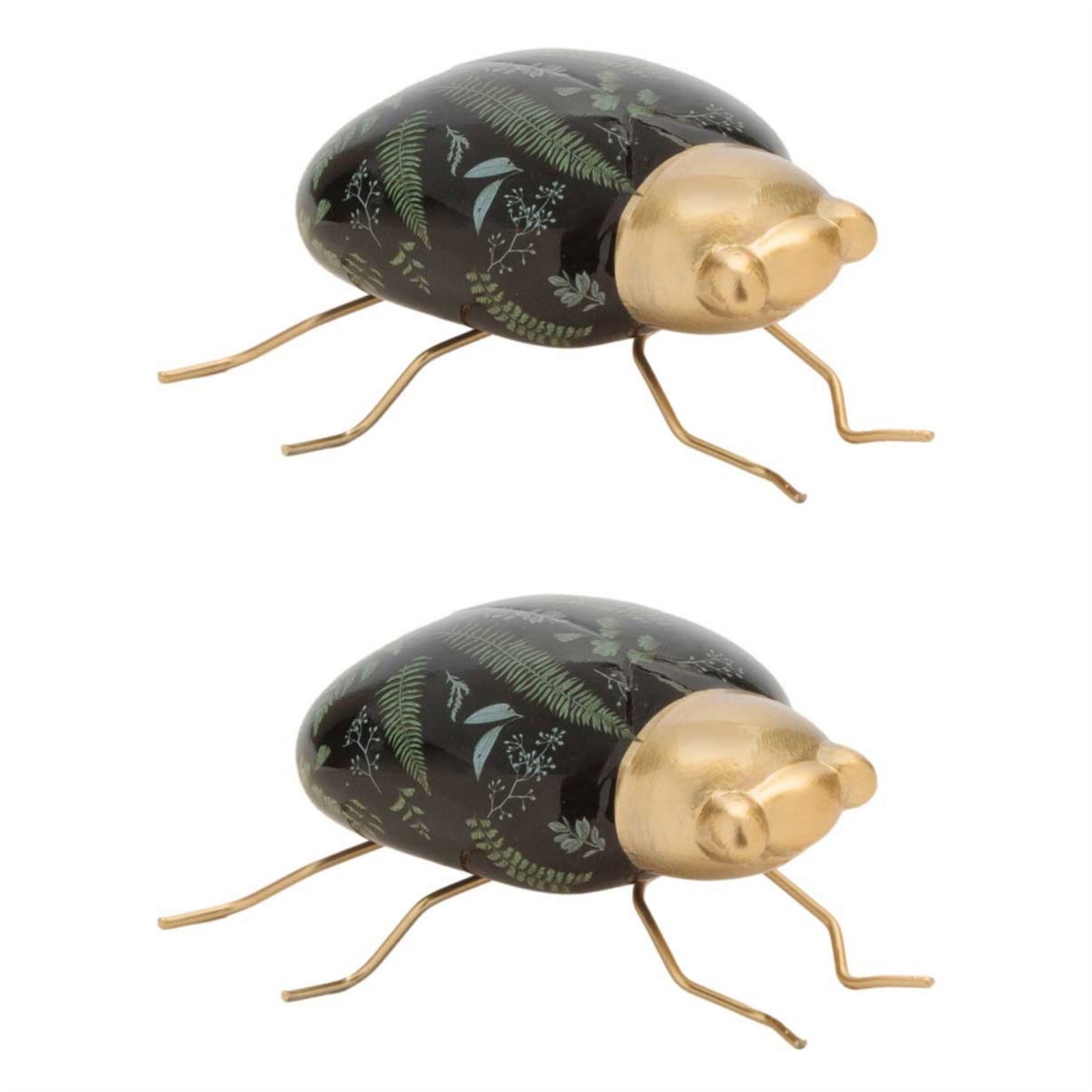 Ceramic Insect with Fern Print (Set of 2) alternate view 3