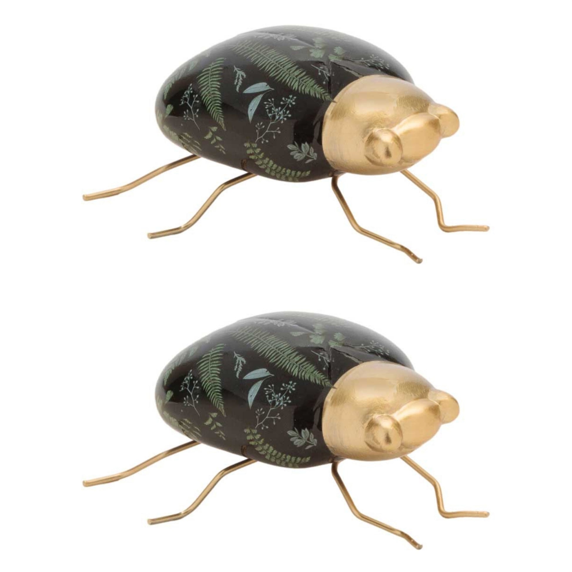 Ceramic Insect with Fern Print (Set of 2) alternate view 3