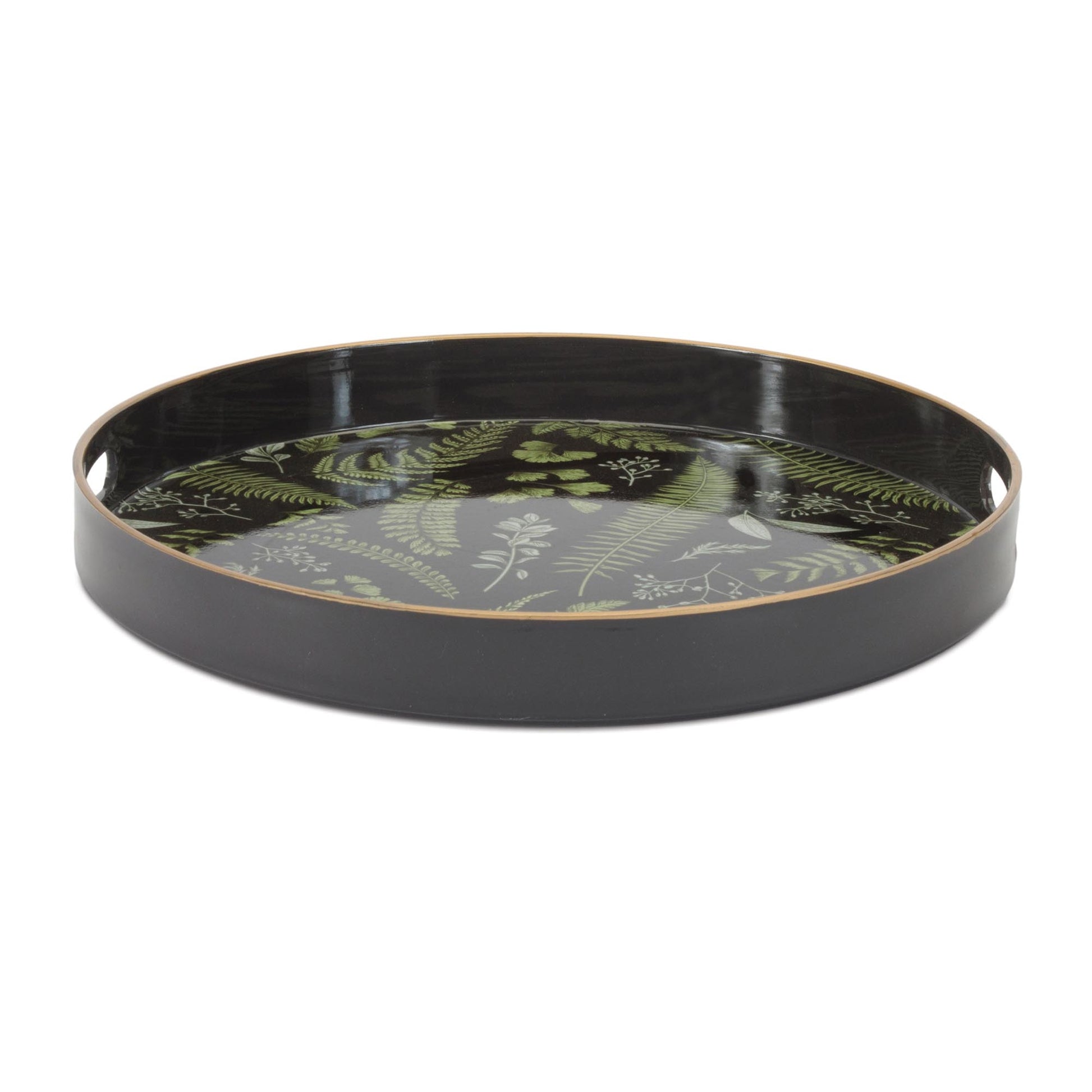 Botanical Fern Tray 13.5"D