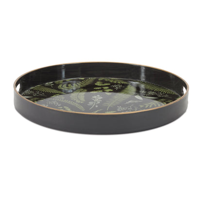 Botanical Fern Tray 13.5"D