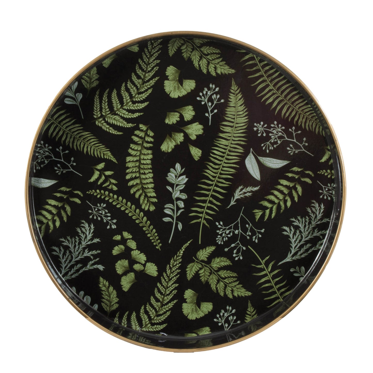Botanical Fern Tray 13.5"D alternate view 2