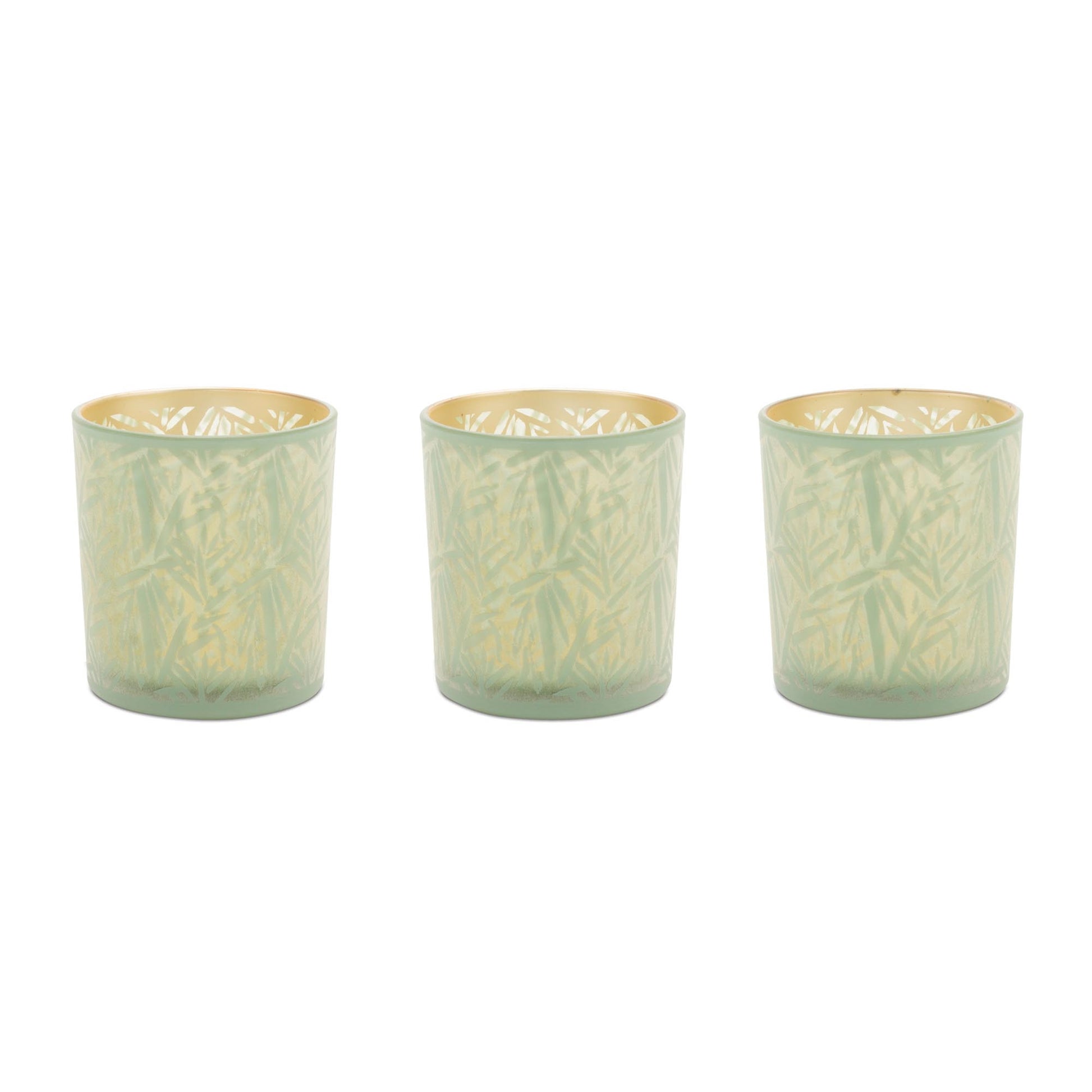 Tropical Patterned Votive Holder (Set of 3)