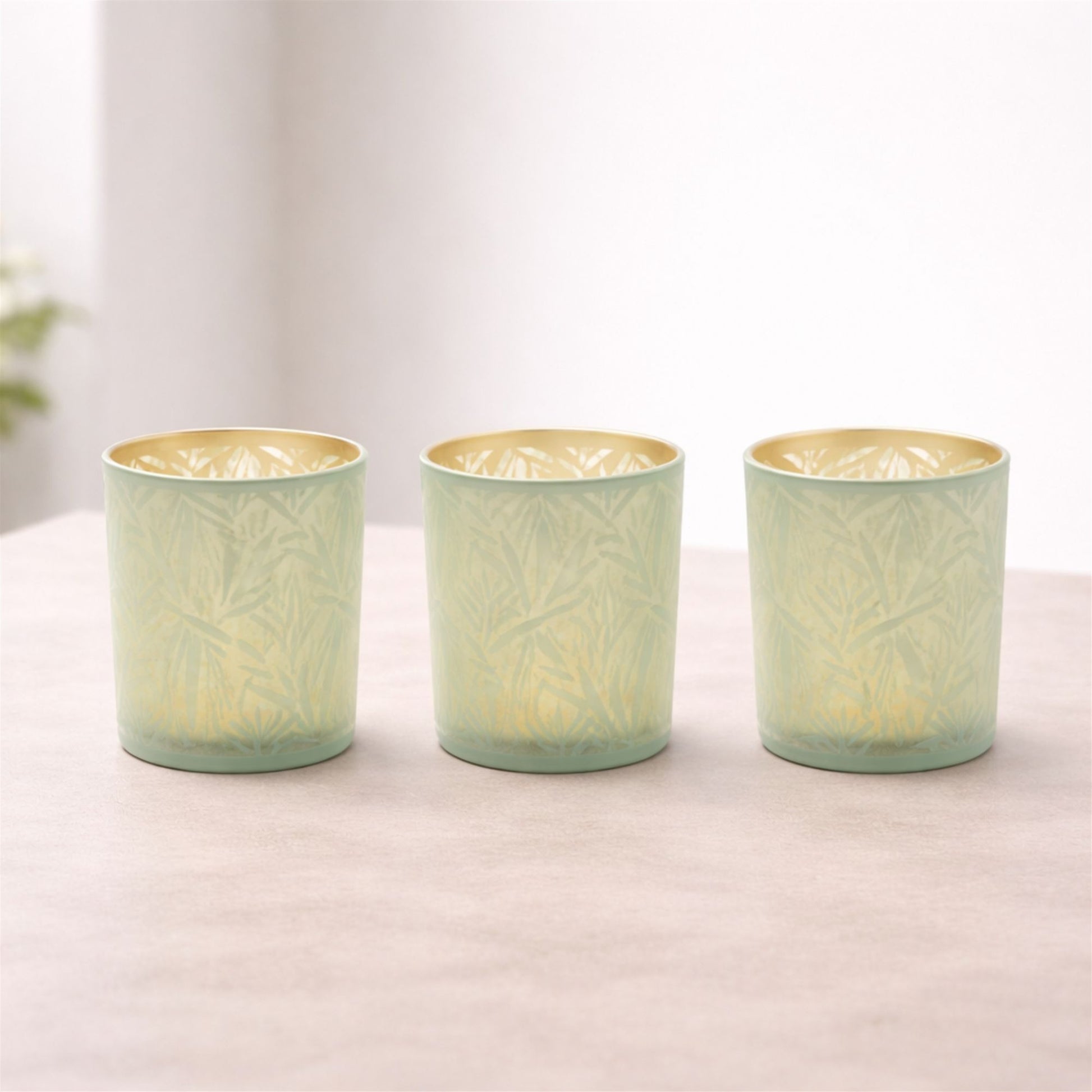 Tropical Patterned Votive Holder (Set of 3) alternate view 2