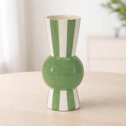 Striped Accent Tapered Vase 8"H alternate view 3